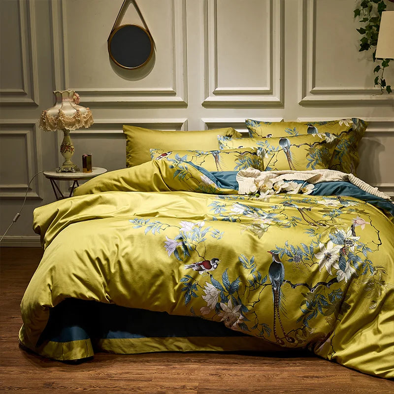Ren Birds Branch Bedding Set