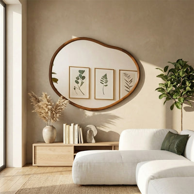 Haruto Organic Japandi Mirror