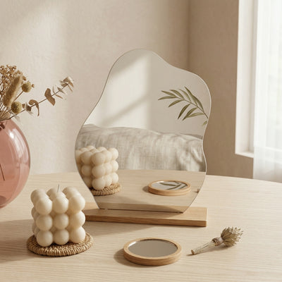 Haruto Freestanding Organic Mirror