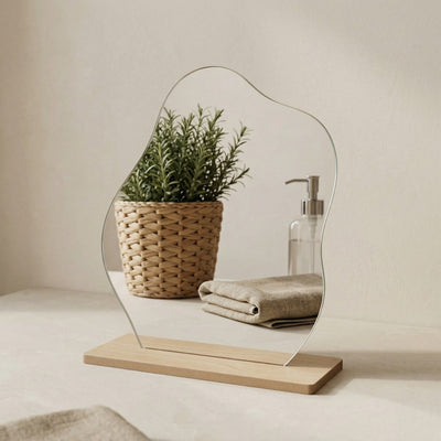 Haruto Freestanding Organic Mirror