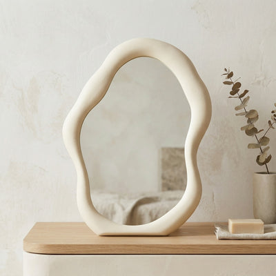 Riku Freestanding Organic Mirror