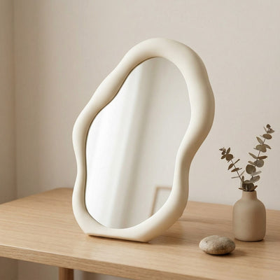 Riku Freestanding Organic Mirror