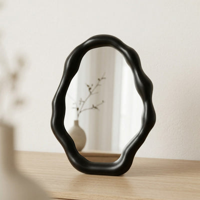 Suzu Freestanding Organic Mirror