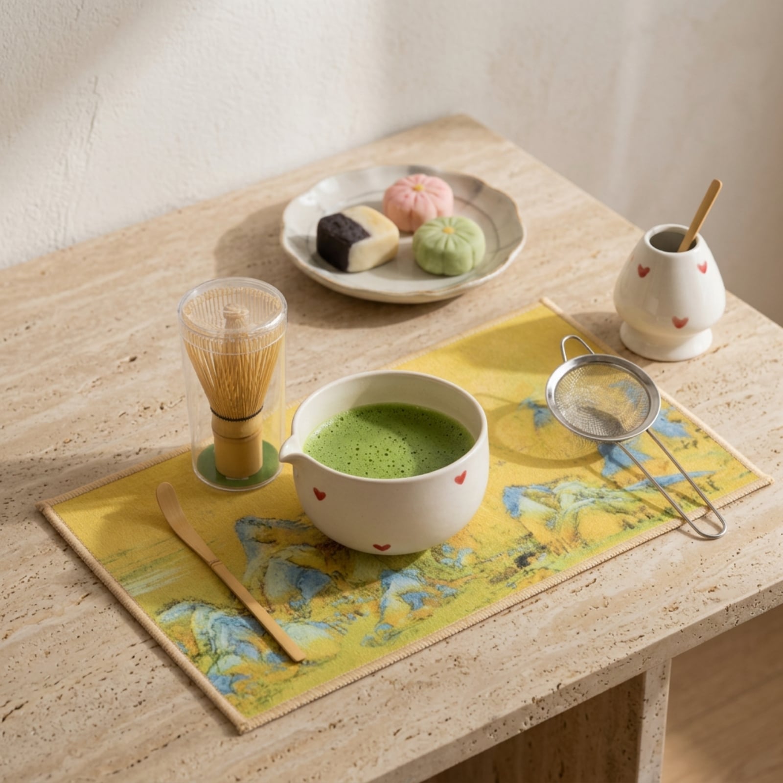 Hikaru Heart Matcha Bowl