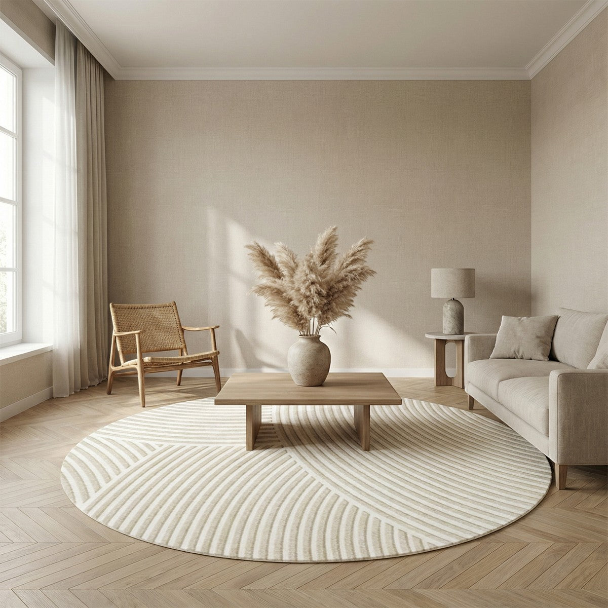 Hikaru Abstract Relief Rug