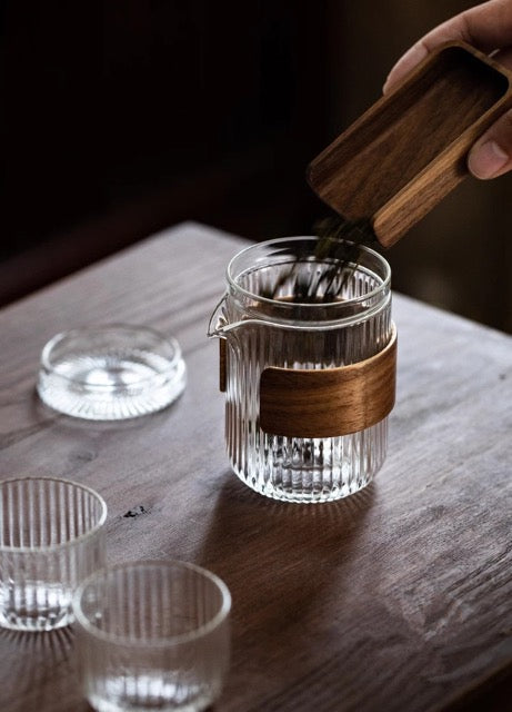 Renji Portable Glass Tea Set