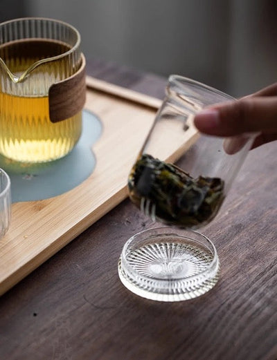 Renji Portable Glass Tea Set