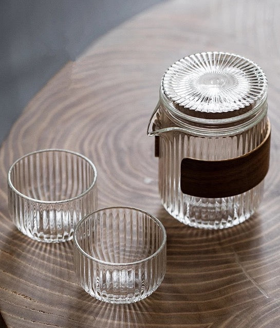 Renji Portable Glass Tea Set