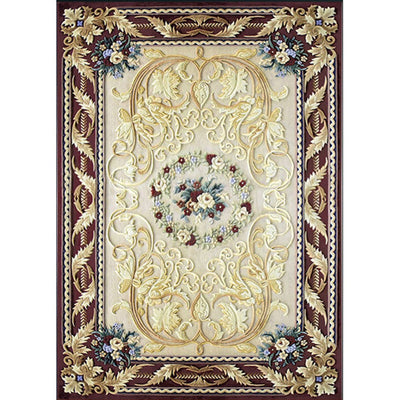 Aoi Hand-Tufted Wool Floral Rug