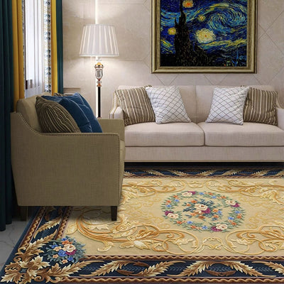 Aoi Hand-Tufted Wool Floral Rug