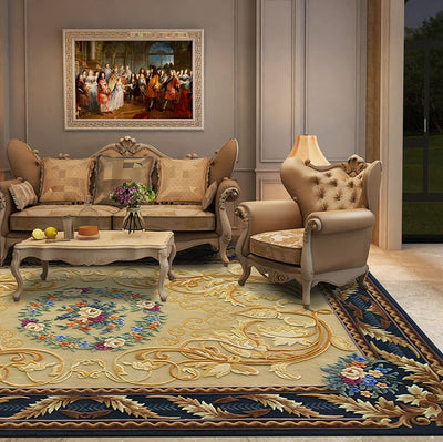 Aoi Hand-Tufted Wool Floral Rug