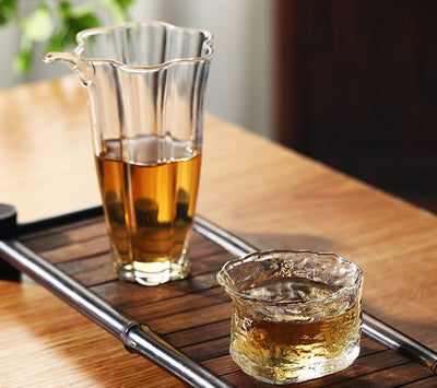 Haruka Rose Glass Teacups - 2 pcs / 4 pcs
