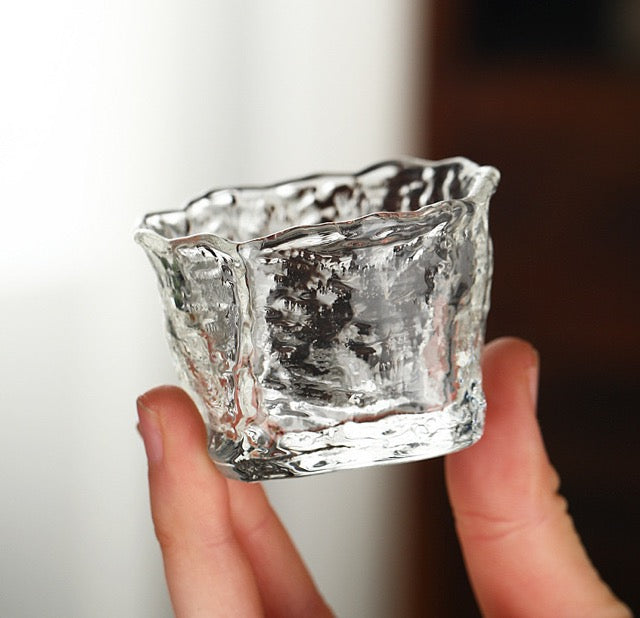 Haruka Rose Glass Teacups - 2 pcs / 4 pcs