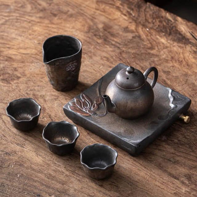 Renji Lotus Teapot Set