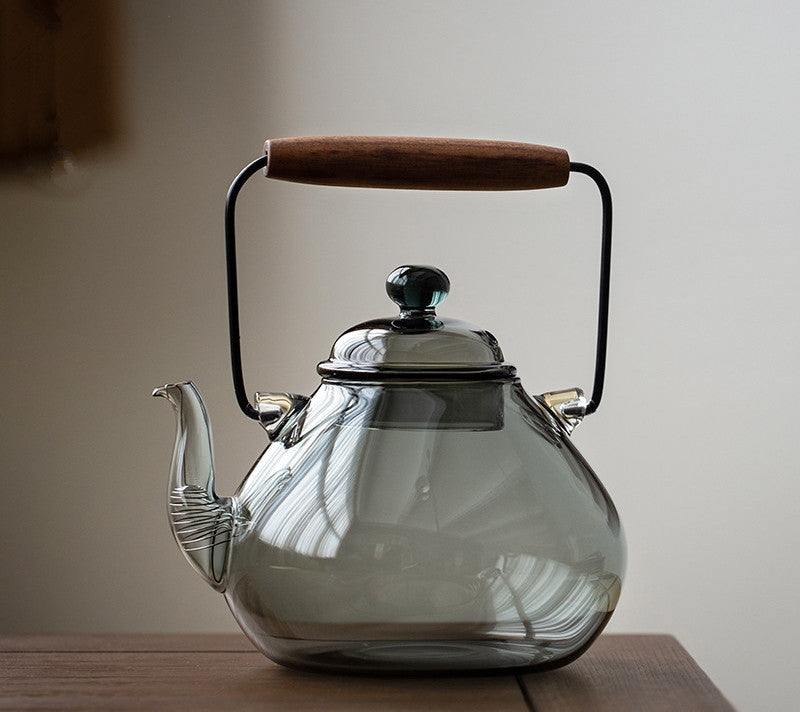 Haruto Smoky Tea Kettle & Cup
