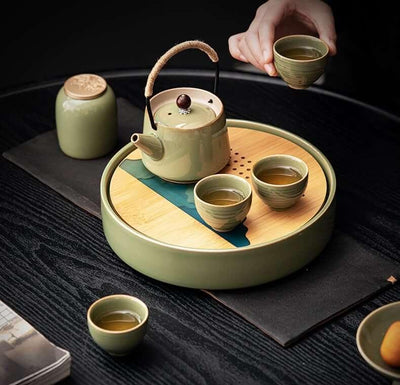 Takumi Side Grip Teapot Set
