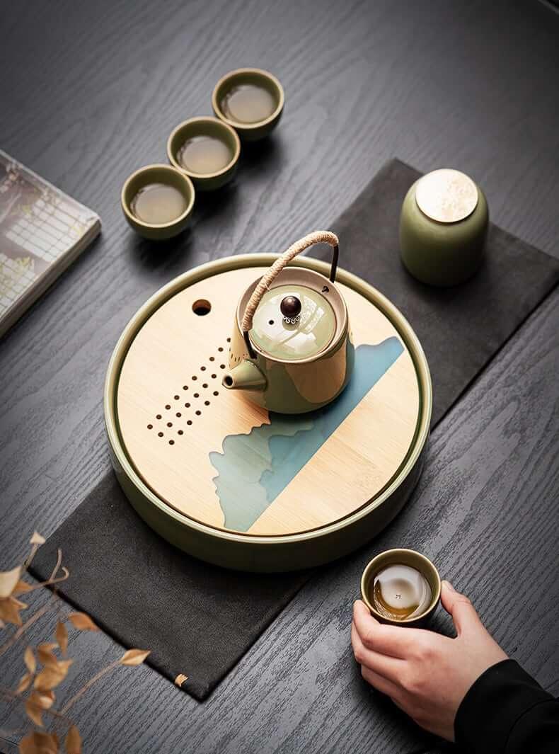 Takumi Side Grip Teapot Set