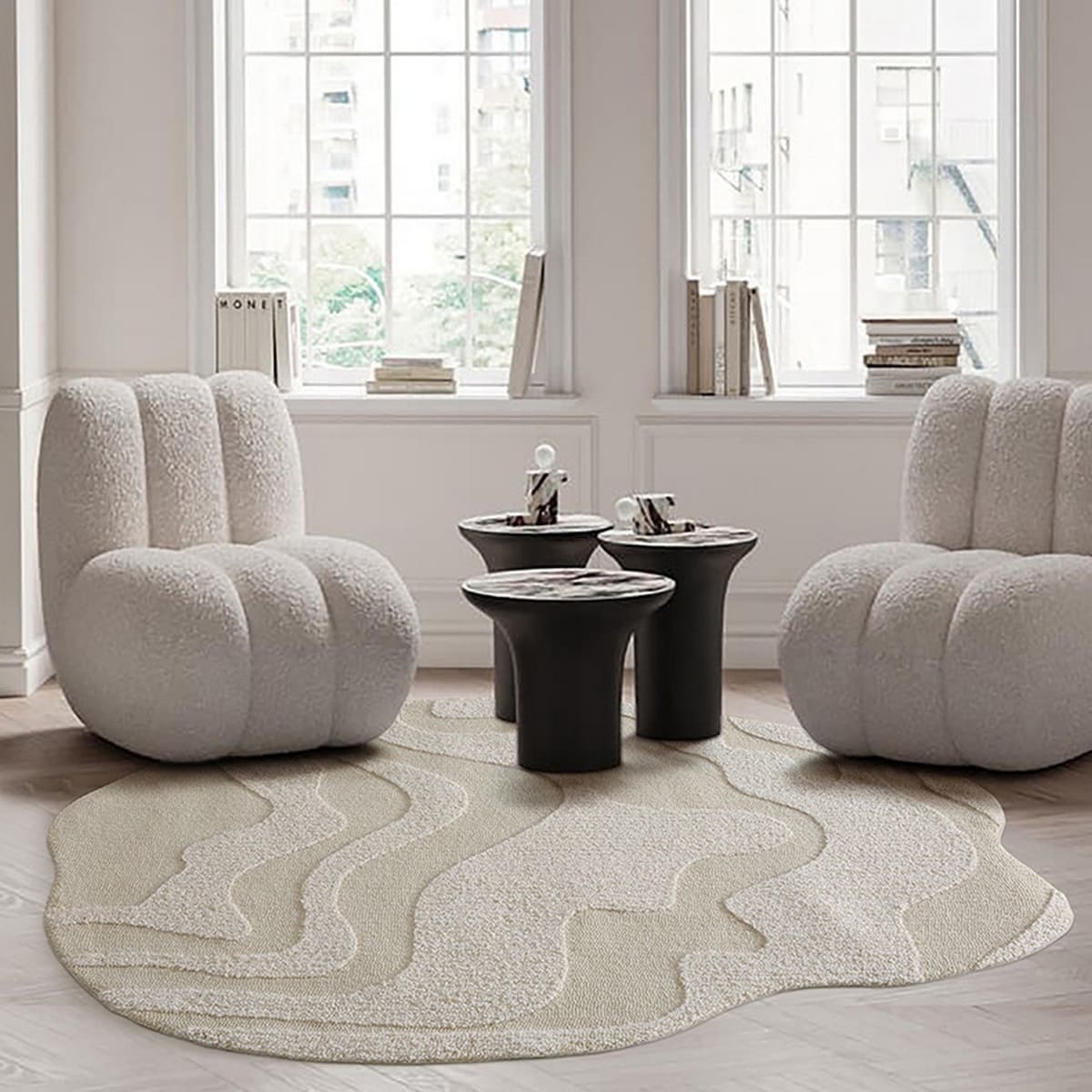 Akira Organic Shaped Rug