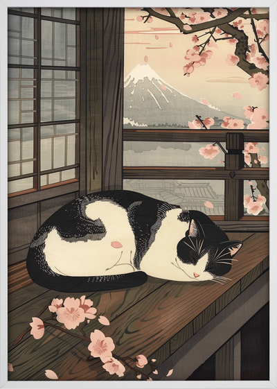 Haru Neko Canvas Art