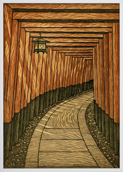 Akane Fushimi Torii Art Print