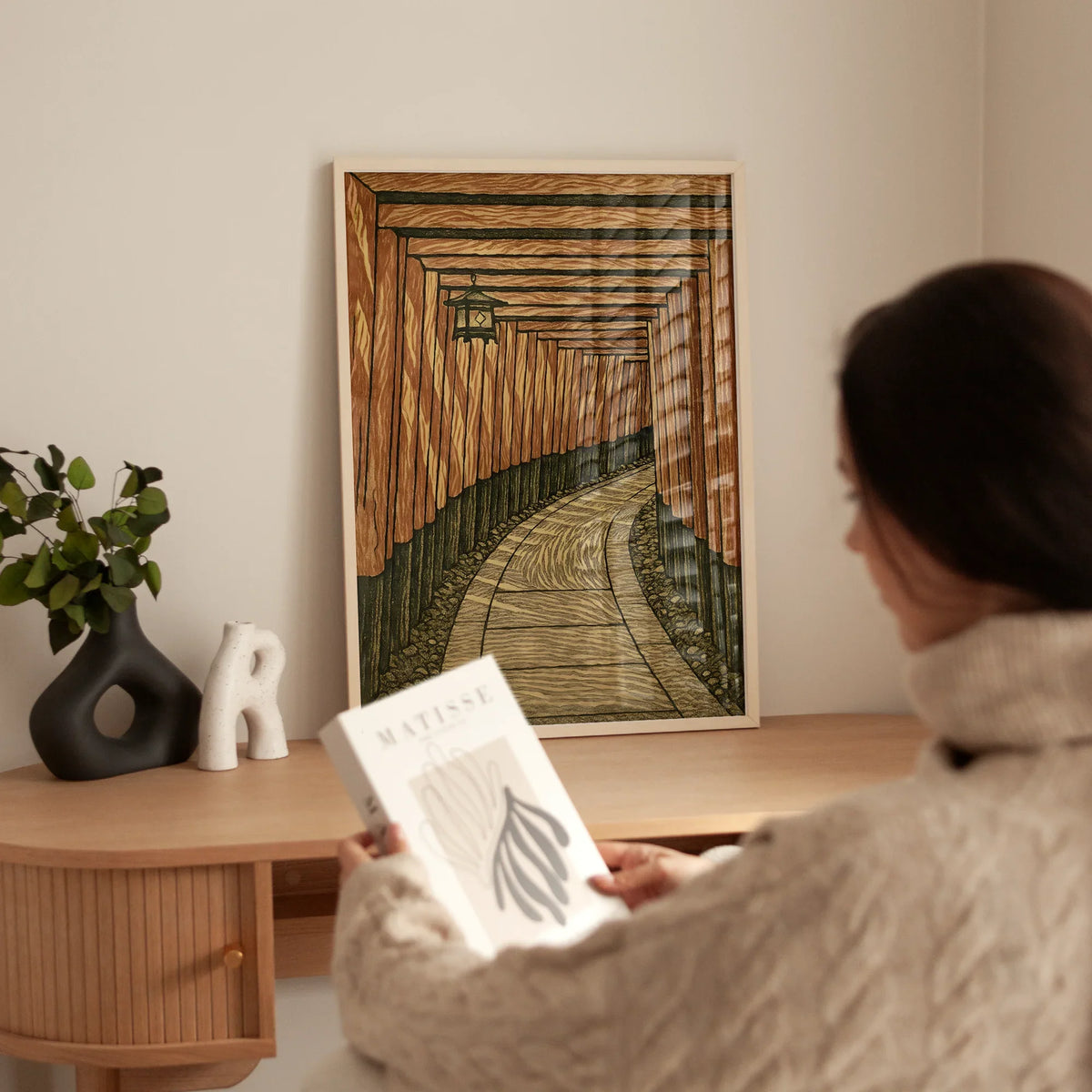 Akane Fushimi Torii Art Print