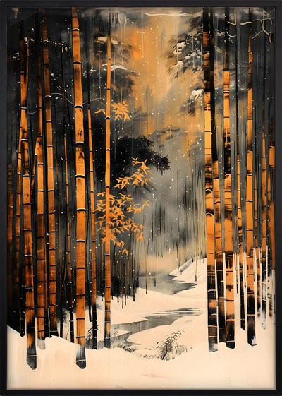 Yuki Bamboo Art Print
