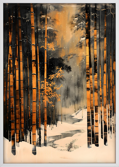 Yuki Bamboo Art Print