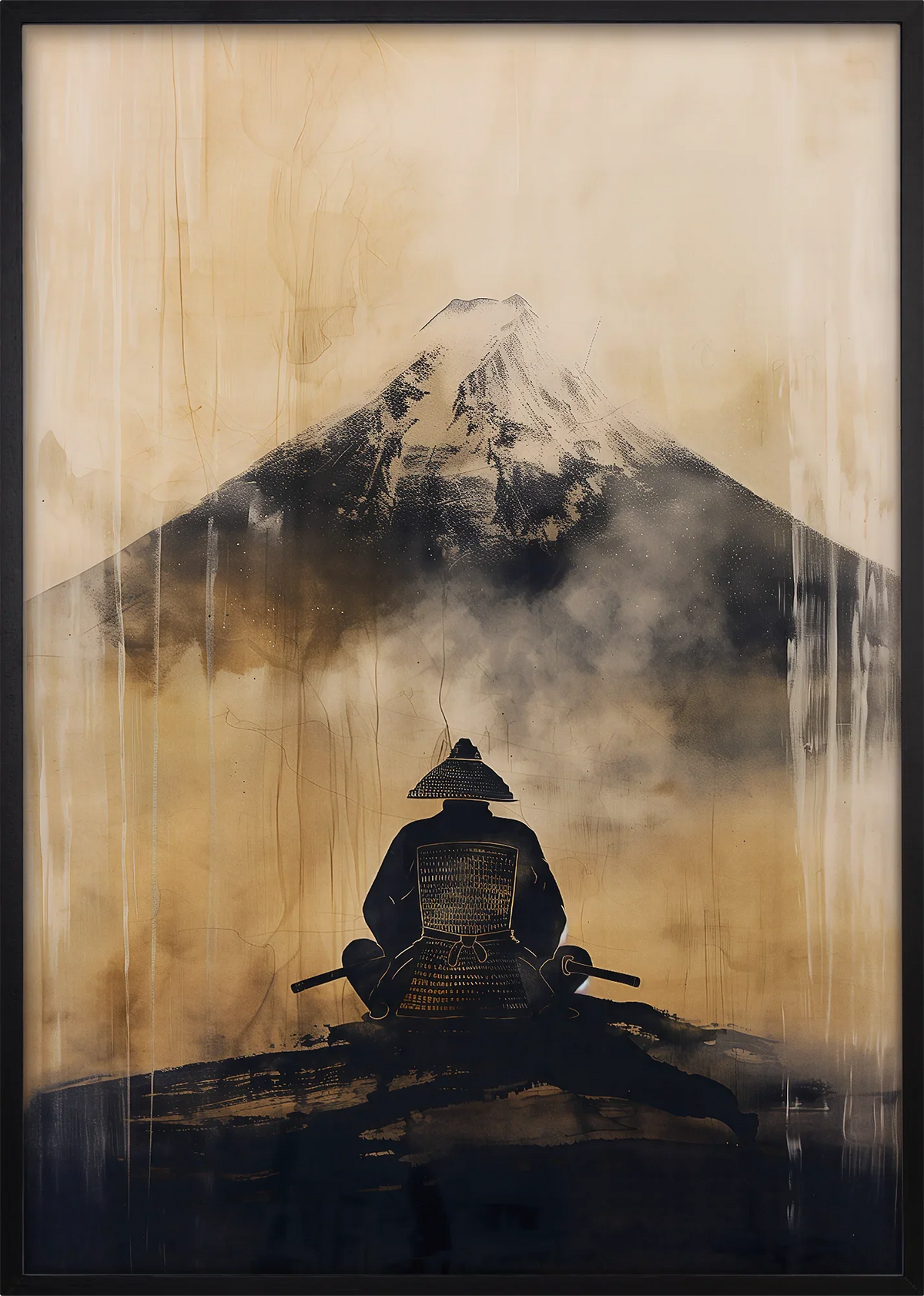 Kage Samurai Art Print