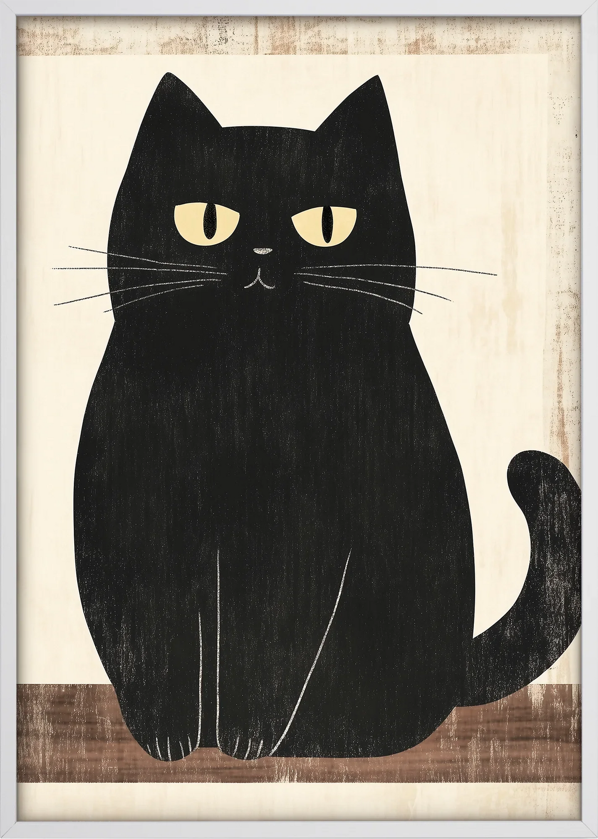Yoru Neko Art Print