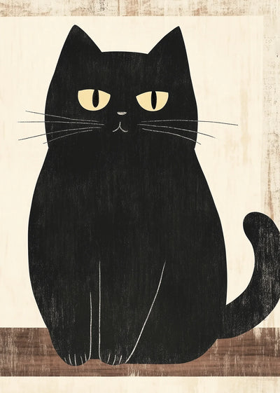 Yoru Neko Art Print