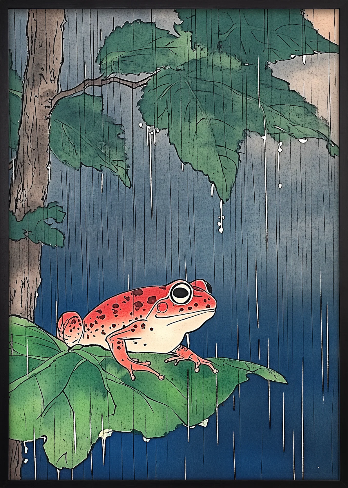 Ame Kero Art Print