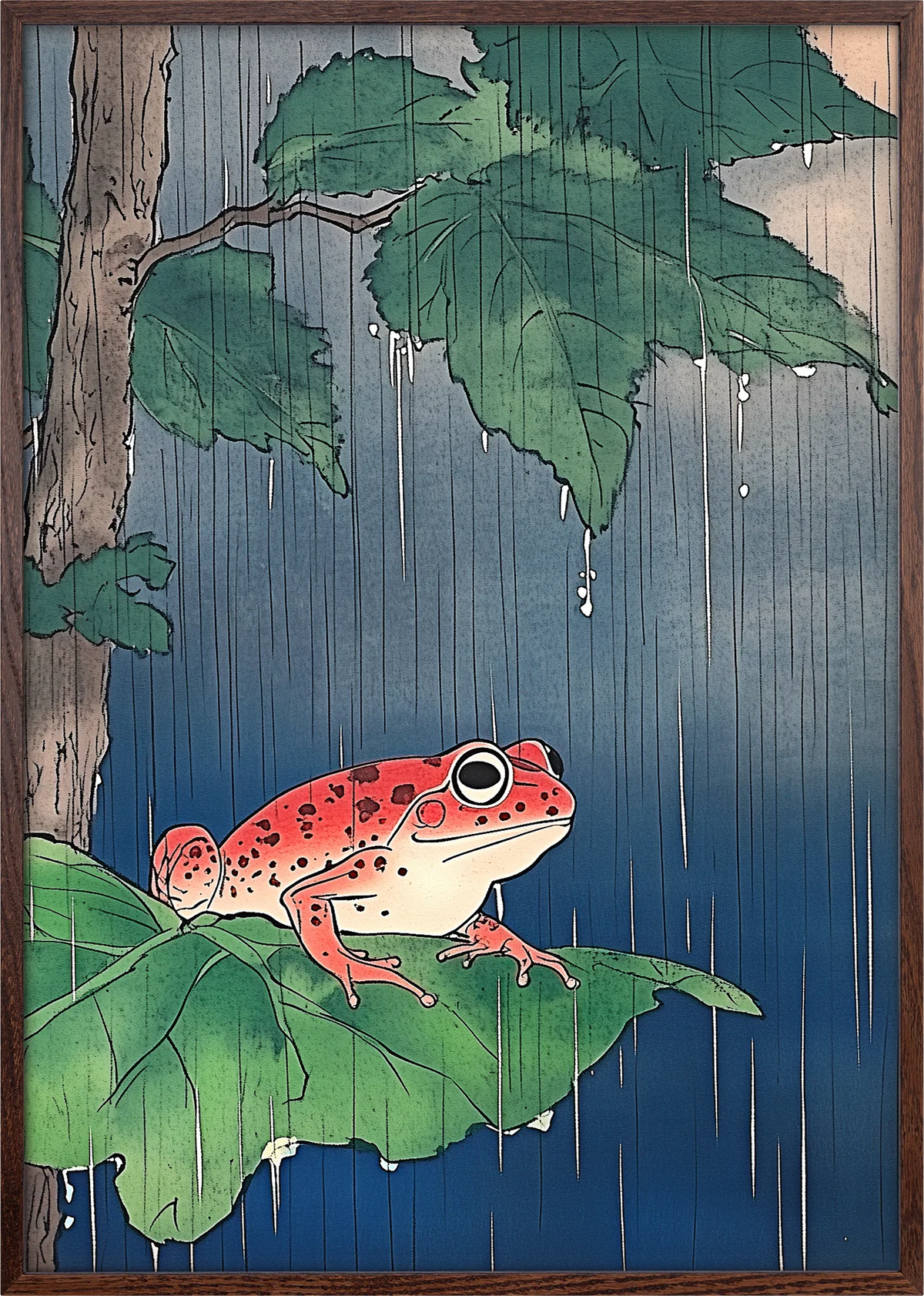 Ame Kero Art Print