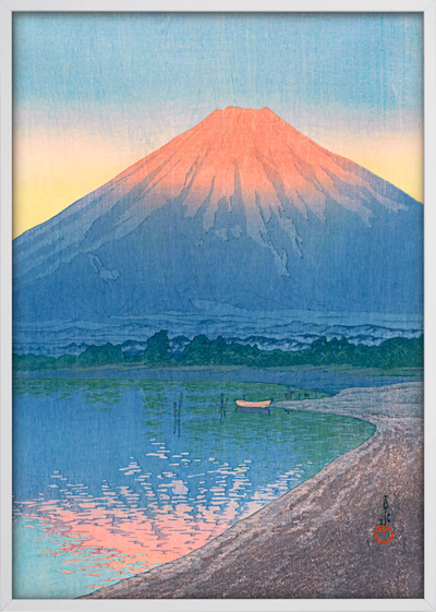 Asahi Fuji Lake Art Print
