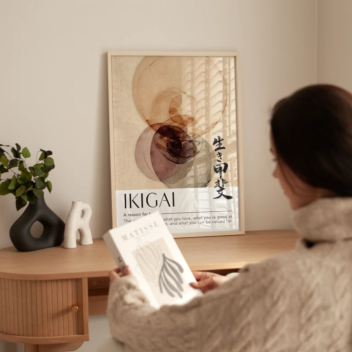Ikigai Circle Art Print