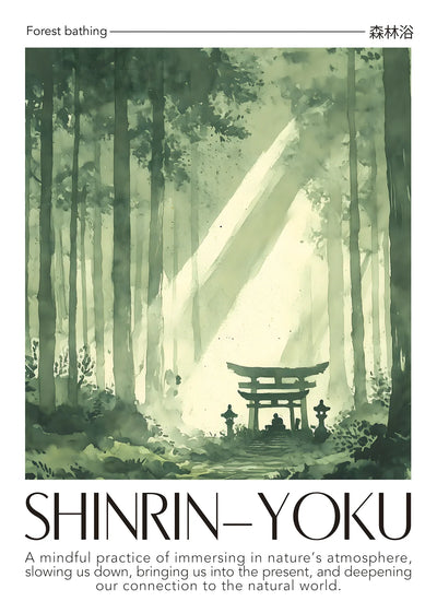 Komorebi Torii Art Print