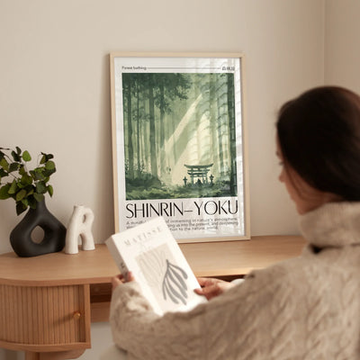 Komorebi Torii Art Print