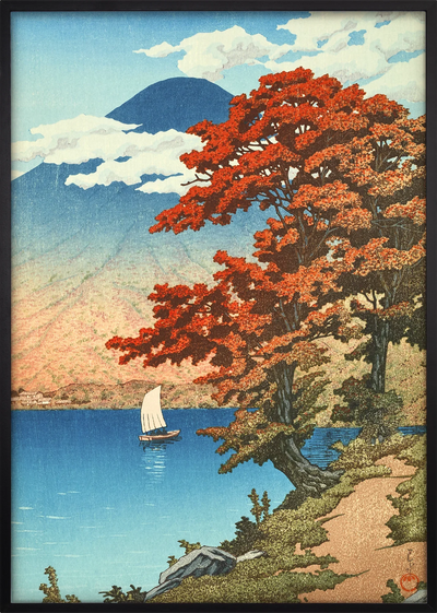 Chisato Lake Art Print
