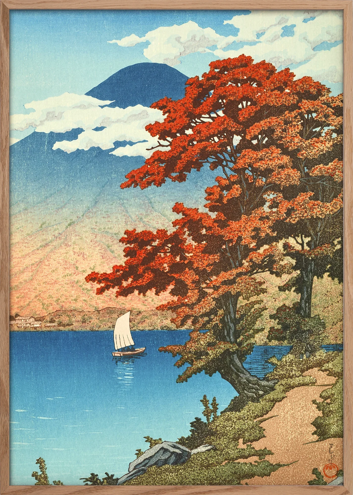 Chisato Lake Art Print