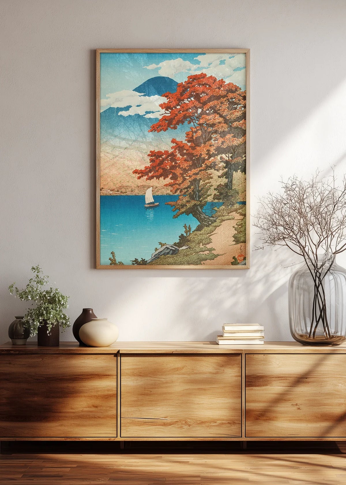 Chisato Lake Art Print