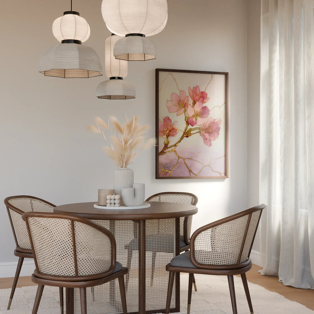 Sakura Kintsugi Art Print