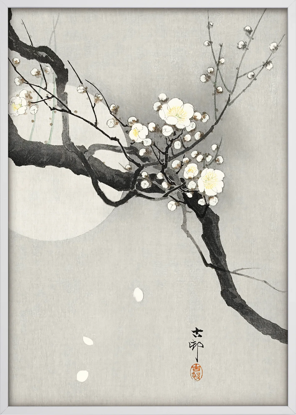 Tsukihana Plum Art Print
