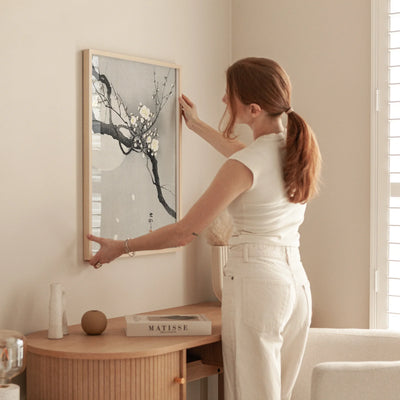 Tsukihana Plum Art Print