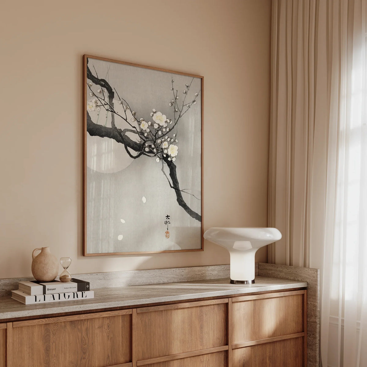 Tsukihana Plum Art Print