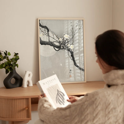 Tsukihana Plum Art Print