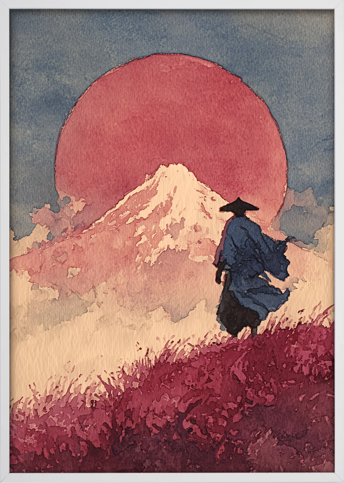Akatsuki Samurai Art Print