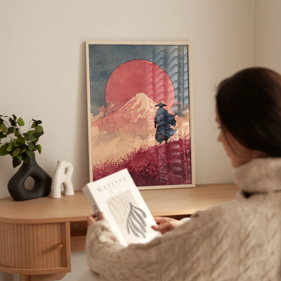 Akatsuki Samurai Art Print