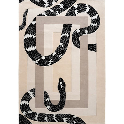 Kaze Rattlesnake Wool Rug
