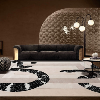 Kaze Rattlesnake Wool Rug