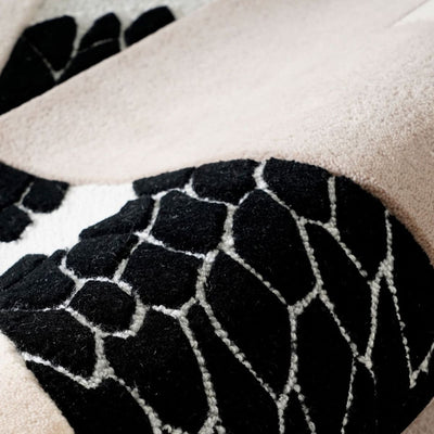 Kaze Rattlesnake Wool Rug