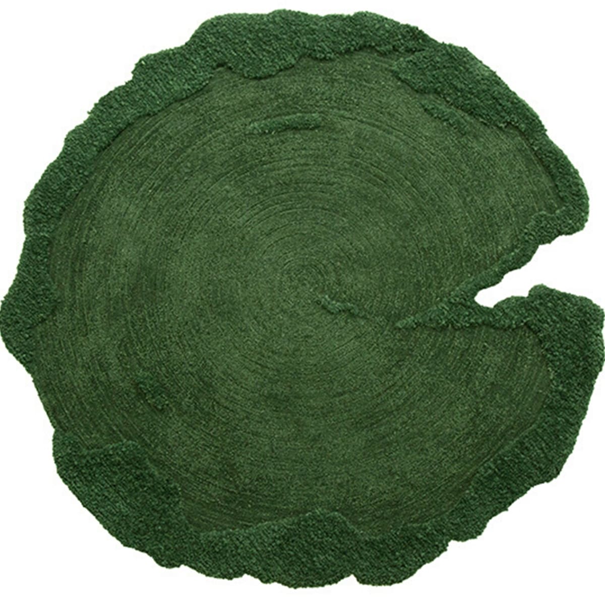 Raku Round Green Rug
